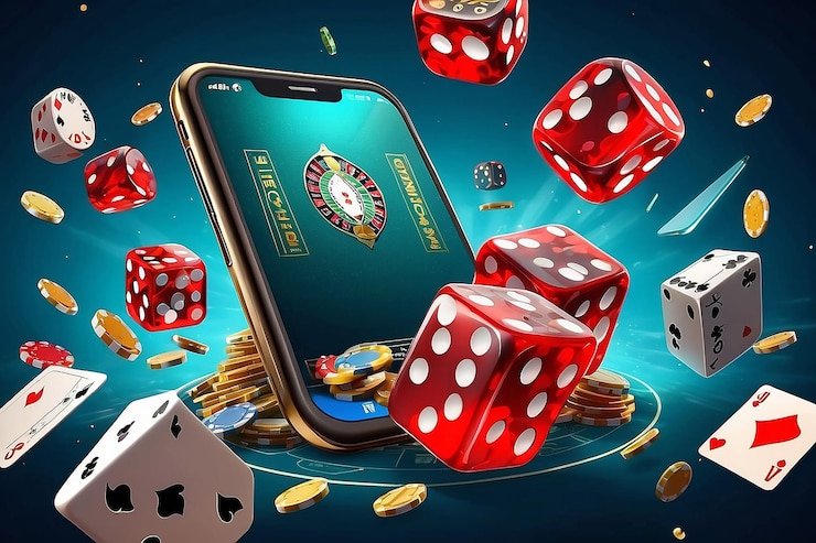 ff20top নীয়ন হোমপেজে মোবাইল গেমিং দৃশ্য